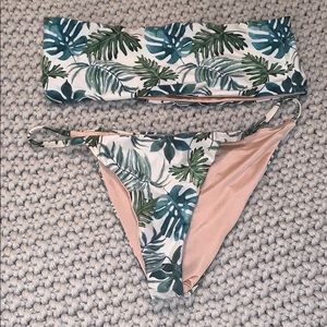 Free Bella Palm Tree print Bikini